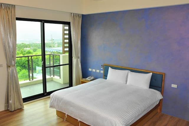 南投休閒農場 一峸一宿-山景雙人房(303)-1