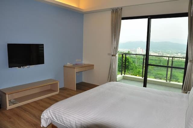 南投休閒農場 一峸一宿-山景雙人房(303)-2