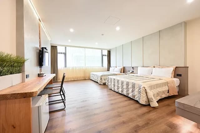 日月潭湖景渡假旅店-溫馨四人房-5