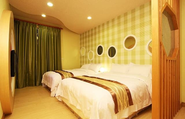 Zhu Yuan Ju Homestay-Pupu Youran four-person room | no pick room-3