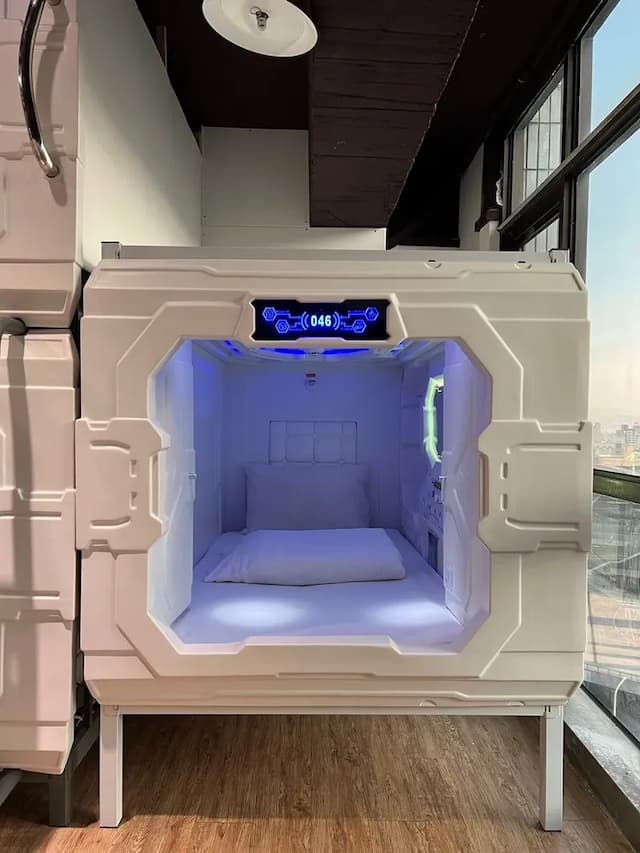 沐品居旅館-標準混和獨立艙-3