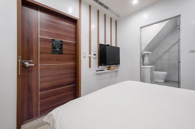 日月潭兒茶宿｜附電梯、地點便利、乾淨舒適-舒適雙人房-無窗-505.506-10