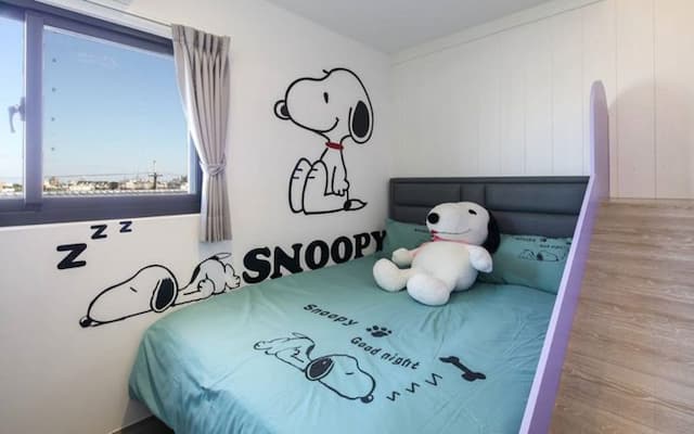 Wujie Childlike B&B-Quad Room-Snoopy-2