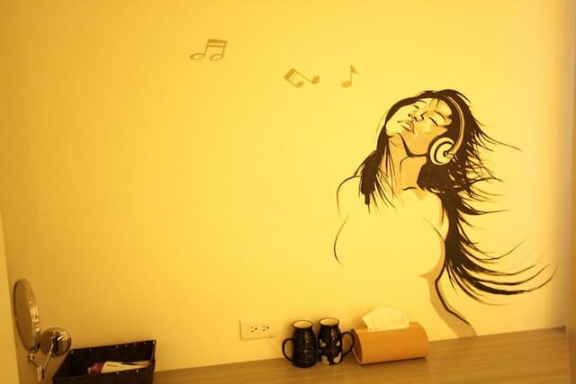 樂宿保安｜緊鄰海安路商圈、舒適浴缸房-經濟雙人房 (樓層位置1F)-4