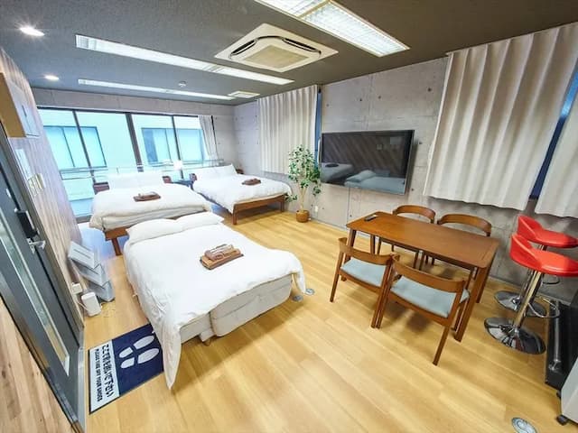 4min Walk from Shimbashi Station/walk to Ginza, Imperial Palace&Tokyo Tower/38㎡/Max 6pax/2F-2F (room for 6 people)-1