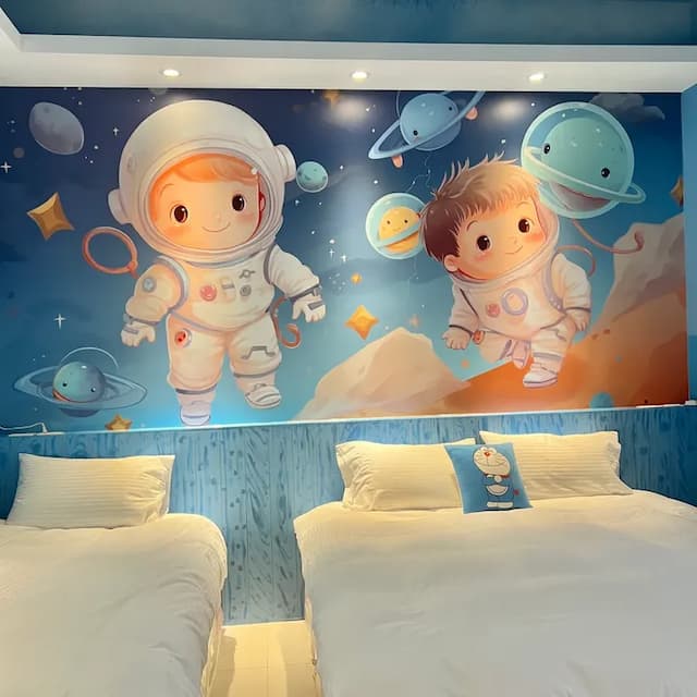 陽光晨堡民宿-三人房-2