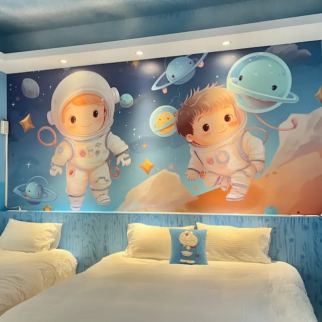 陽光晨堡民宿-三人房-5