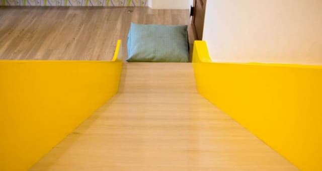 夜泊、梅花鹿民宿｜寬敞親子溜滑梯-極速親子房-3