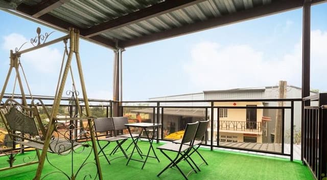 夜泊、梅花鹿民宿｜寬敞親子溜滑梯-星際火箭親子房-6