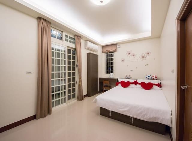 山水綻民宿 | 12人宜蘭Villa包棟 |BBQ烤肉&自行車使用 | 合法旅宿編號  宜蘭民宿1027-包棟12人 | 雙人房*4,四人房*1-9