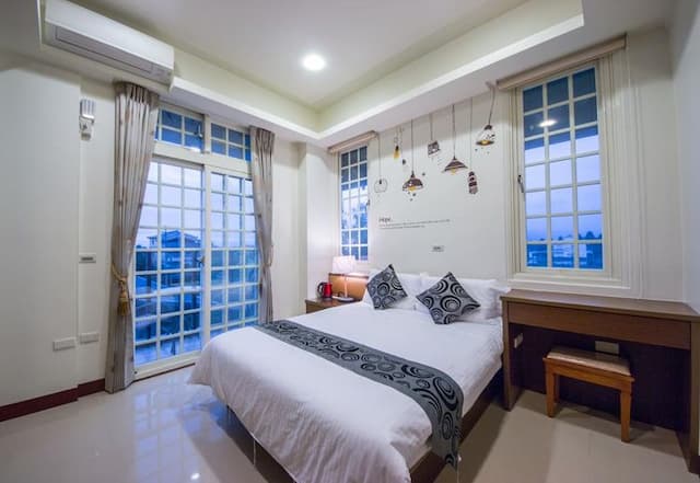 山水綻民宿 | 12人宜蘭Villa包棟 |BBQ烤肉&自行車使用 | 合法旅宿編號  宜蘭民宿1027-包棟12人 | 雙人房*4,四人房*1-8