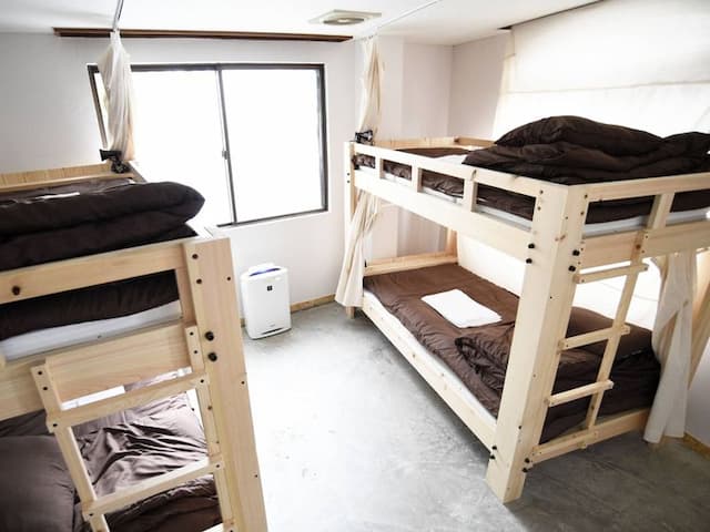 ・【女性専用ドミトリー一例】お1人様からご宿泊可能