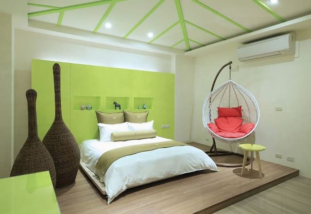 夏初民宿｜網友激推高評價旅宿-空中峇里二人房-4