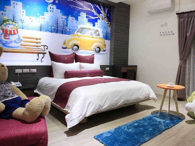 夏初民宿｜網友激推高評價旅宿-雪之戀二人房-4