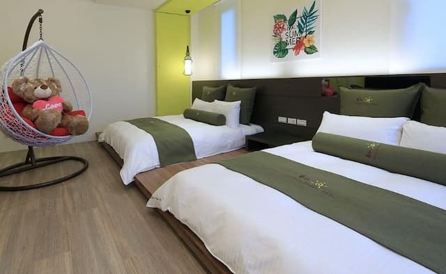 夏初民宿｜網友激推高評價旅宿-樂活四人房-1