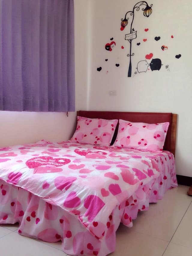 Jia Xianglin Guanhai Homestay 1-Cozy home double room-1