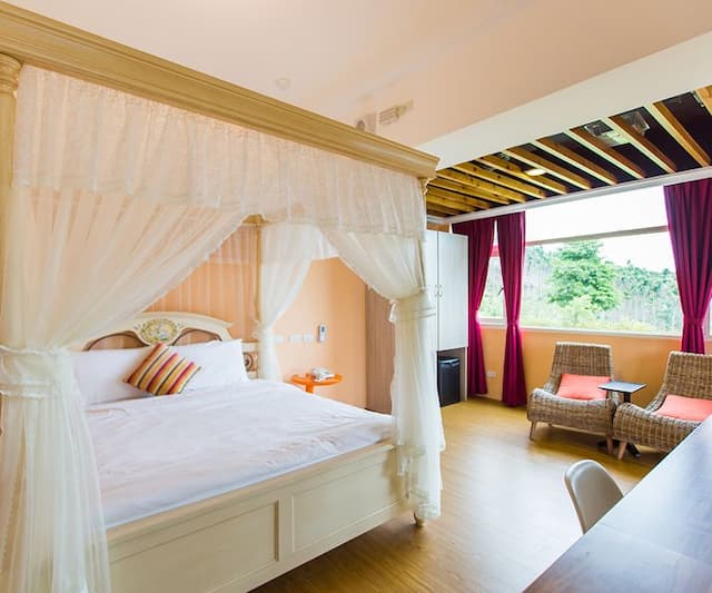 Sun Hola Villa-Deluxe Double Room (bathtub)-7