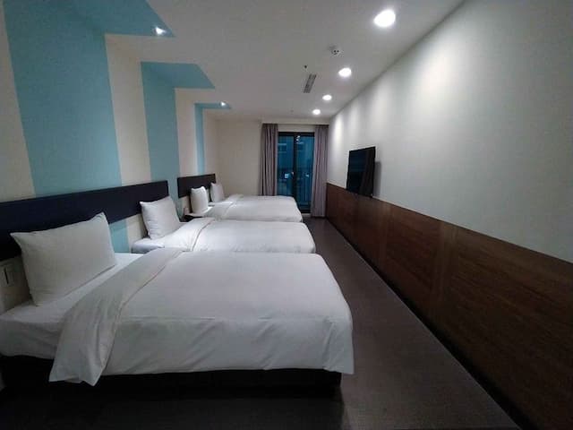 호텔-j 타오위안관 (Hotel-j Taoyuan)-Elegant family room-5