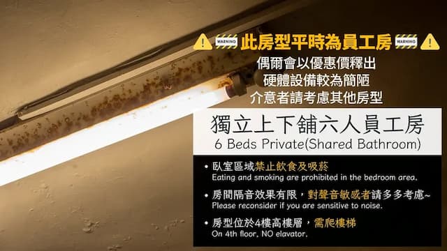 62巷背包客棧-6人員工房-3