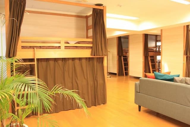 T&K旅宿 神戶三宮東-阪神本線大石站/付費自行車-混合背包客房-1