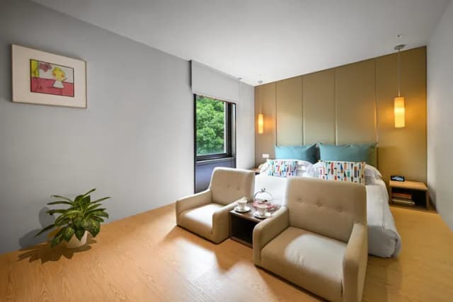 北投大地溫泉酒店｜露天大眾湯池、頂級享受-奇岩客房-2