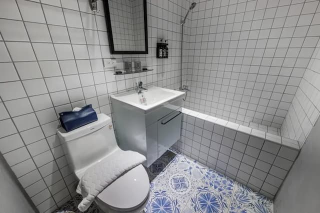 Xiangdu Culture and Tourism-Blue and white porcelain double room-4