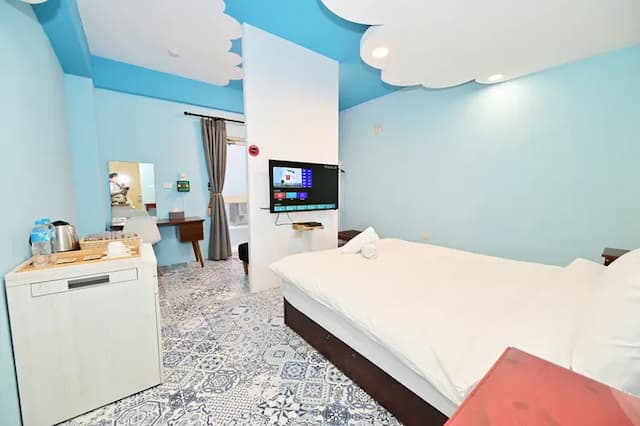 波斯卡朵親子城堡渡假民宿-豪華海景雙人房--附浴缸-5