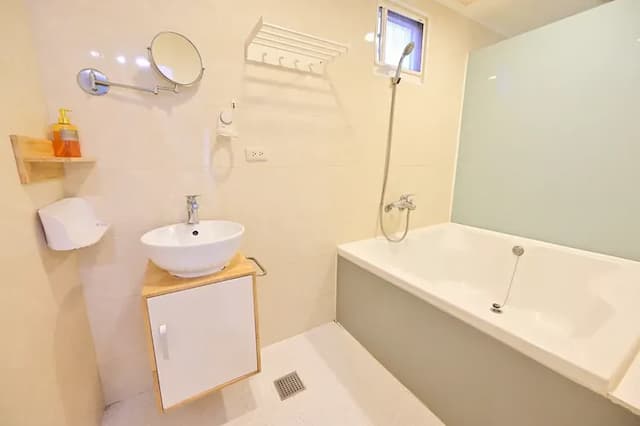 波斯卡朵親子城堡渡假民宿-豪華海景雙人房--附浴缸-14