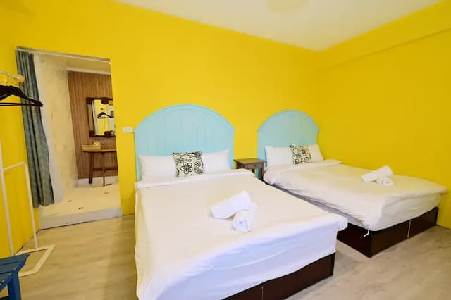 波斯卡朵親子城堡渡假民宿-舒適四人房-4