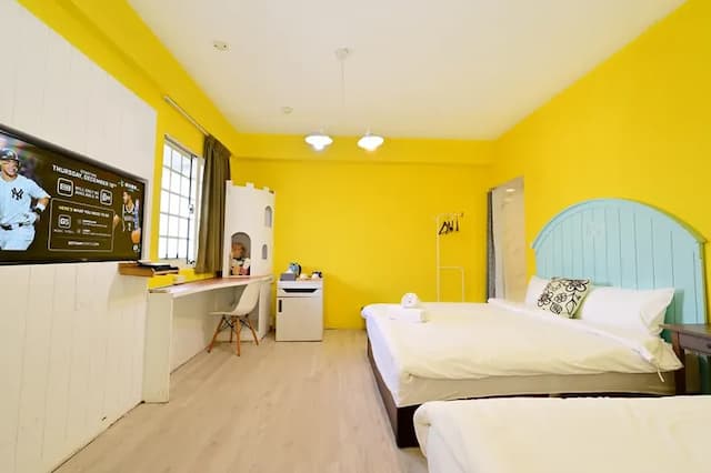 波斯卡朵親子城堡渡假民宿-舒適四人房-5