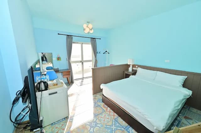 波斯卡朵親子城堡渡假民宿-豪華海景三人房-附浴缸-4