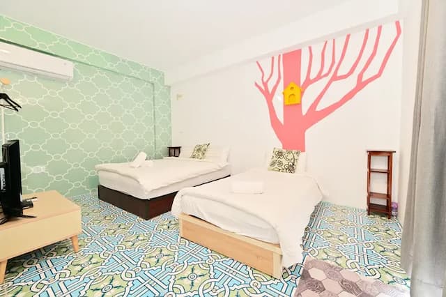 波斯卡朵親子城堡渡假民宿-舒適三人房-2