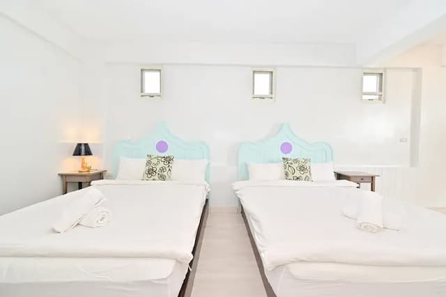 波斯卡朵親子城堡渡假民宿-豪華海景六人房-附浴缸-5