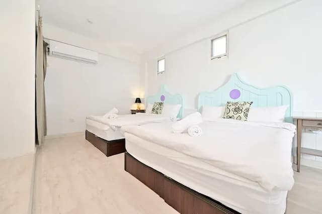 波斯卡朵親子城堡渡假民宿-豪華海景六人房-附浴缸-2