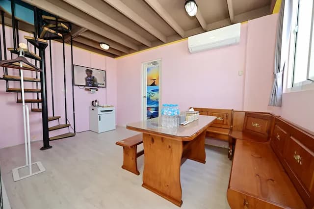 波斯卡朵親子城堡渡假民宿-星空海景六人房-5