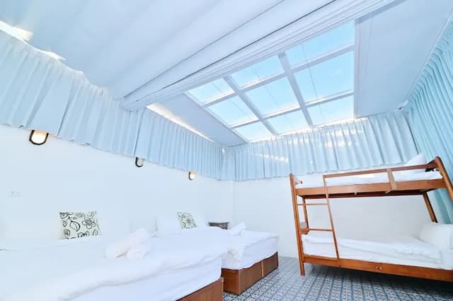 波斯卡朵親子城堡渡假民宿-星空海景六人房-3