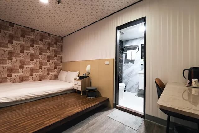 首府旅館｜緊鄰府中、板橋站-雙人間-4