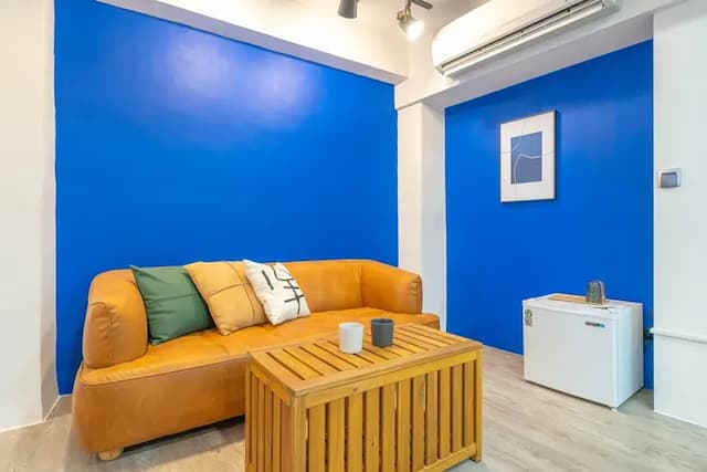 Tsum Chill /near the Second Art Museum and Chihkan Tower Business District-Blue-2