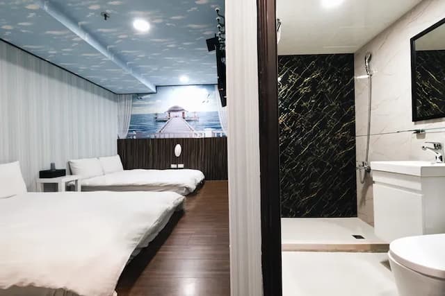 首府旅館｜緊鄰府中、板橋站-日式四人間-4