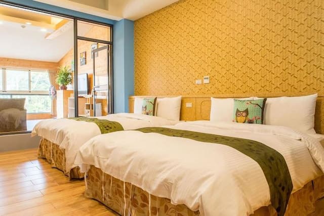 Sun Moon Lake YUAN-SU B&B-Quad Room-1