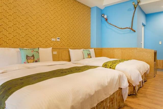 Sun Moon Lake YUAN-SU B&B-Quad Room-2