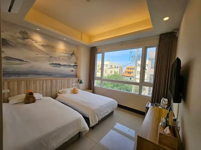 Sun Never Sets Bed and Breakfast-Twin room-1