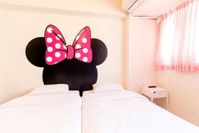 Feng Chia. Music Mu Lè mù-Deluxe Twin Room-2