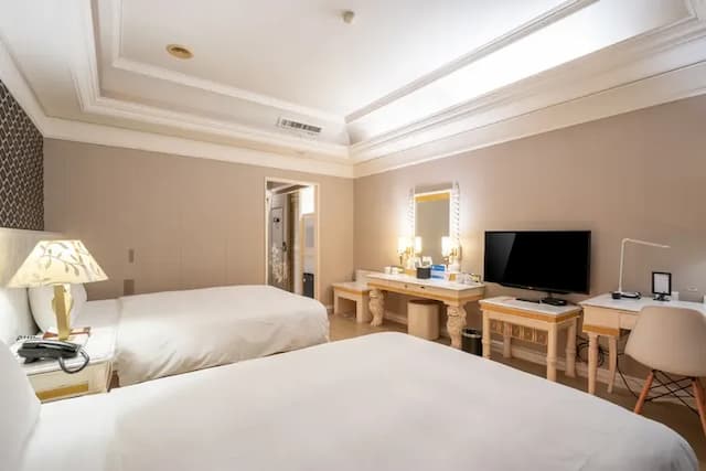 Ohotel麗加園邸酒店-經典四人房(無窗)-3