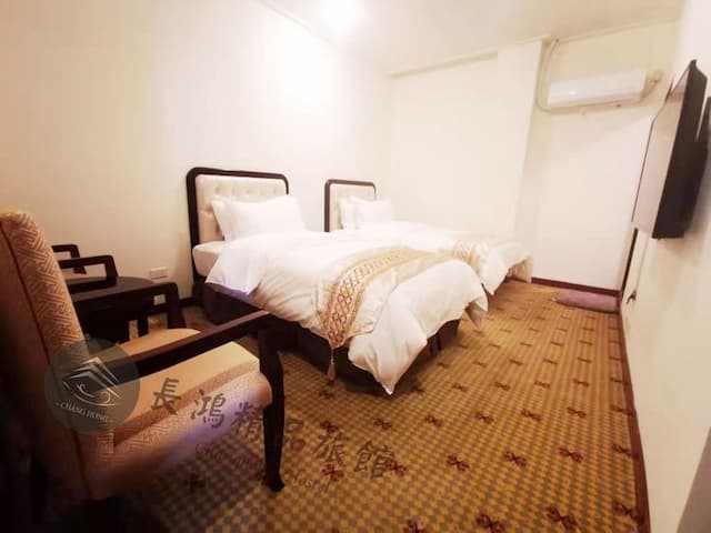 長鴻精品旅館-簡約雙人房-5