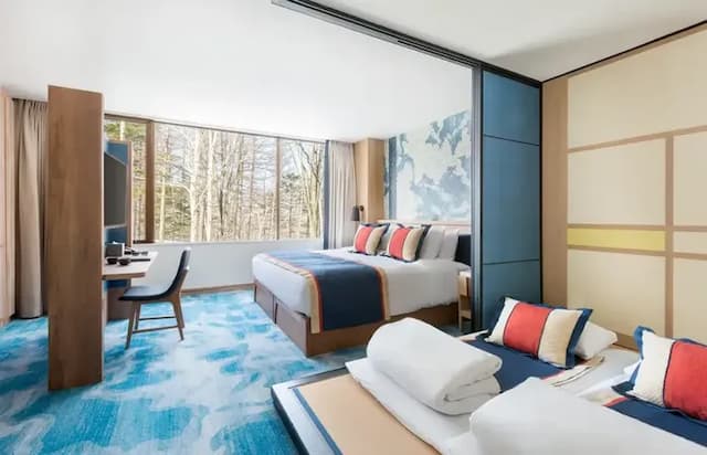 【Club Med食宿假期】Sahoro北海道-冬季(12-4月)-五人麗緻房-帶榻榻米-4