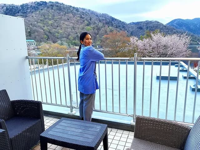 デラックスツインレイクビュー３階眺望