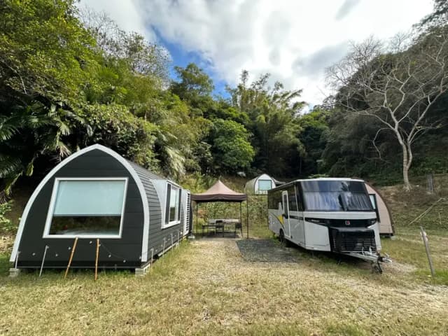 童露人 | 免裝備懶人露營  |  一泊二食（下午茶&早餐）-【懶人露營】露營車（露宿號）-1