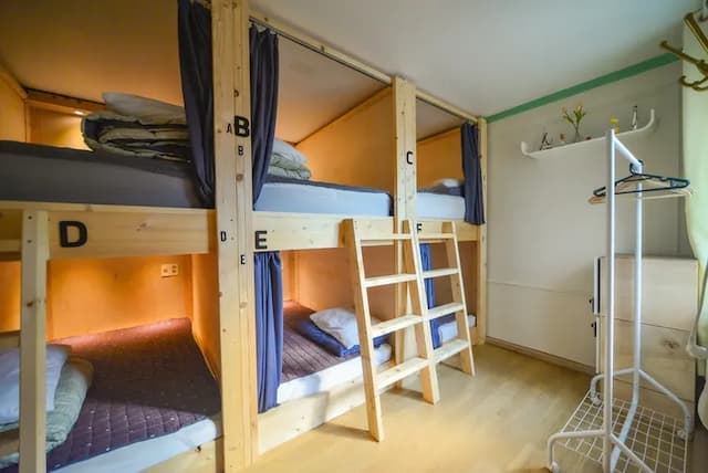 Seoul Papa Guesthouse-混合背包客房-2