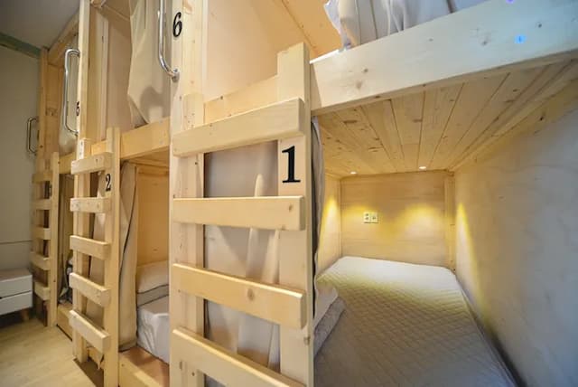 Seoul Papa Guesthouse-背包客房2｜限女性-1